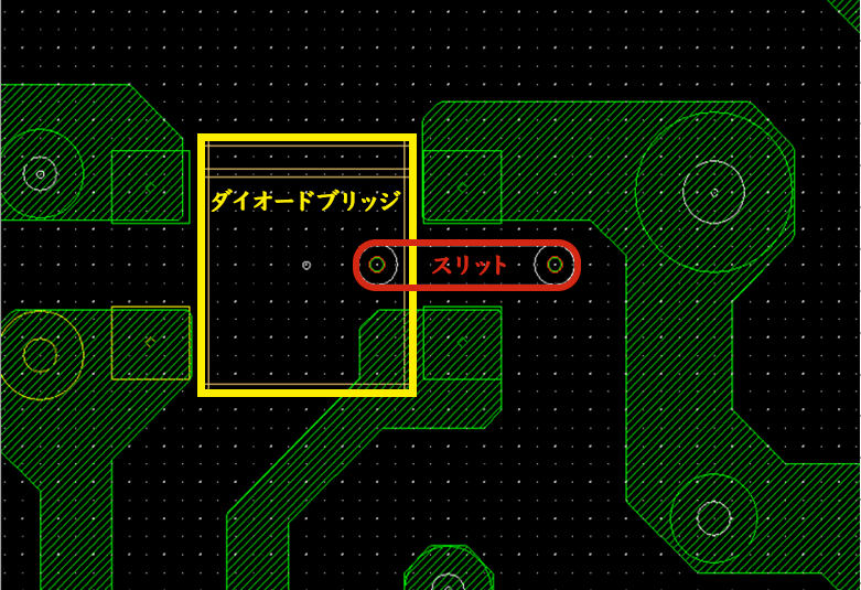 ノイズに強いPCB 4つのノイズ対策　POINT　グランドとシグナルの分離